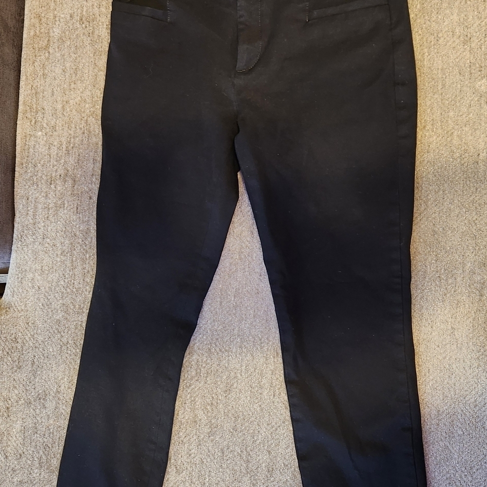 Banana Republic Black Sloan Trousers Size 2